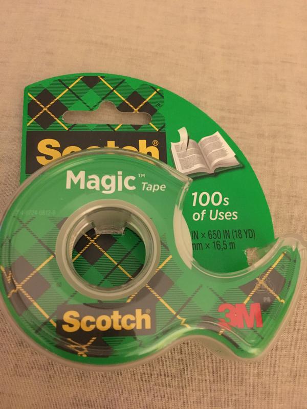 Scotch® Magic Tape 4105, 3/4 in x 300 in