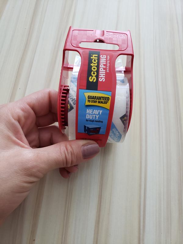 3M Scotch Super Strength Packaging Tape with Dispenser