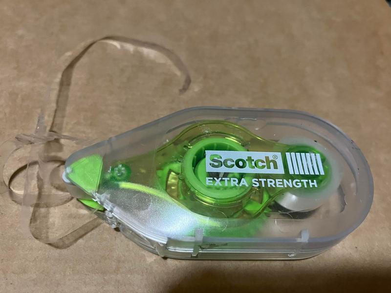 Scotch Tape Runner 6055-ES, 0.31 in x 10.9 yd (8 mm x 10 m) 38996