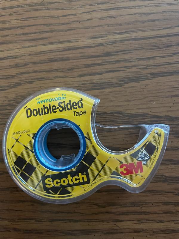 Scotch® Double Sided Removable Scrapbooking Tape, 1/2 in x 300 in