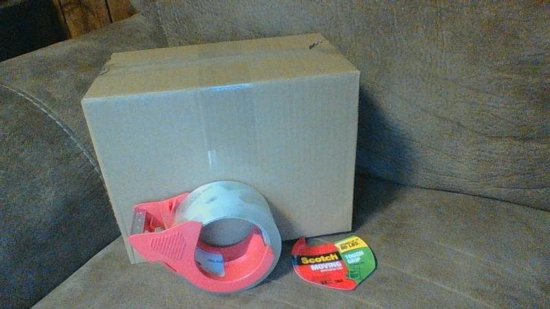 Scotch® Tough Grip Moving Packaging Tape, 3500-RD-ESF, 1.88 in x 54.6 yd  (48 mm x 50 m)
