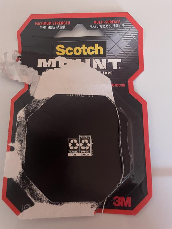 Scotch-Mount Extreme Double-Sided Mounting Tapes 3-Pack 1-in x 5-ft Double-Sided  Tape in the Double-Sided Mounting Tape department at