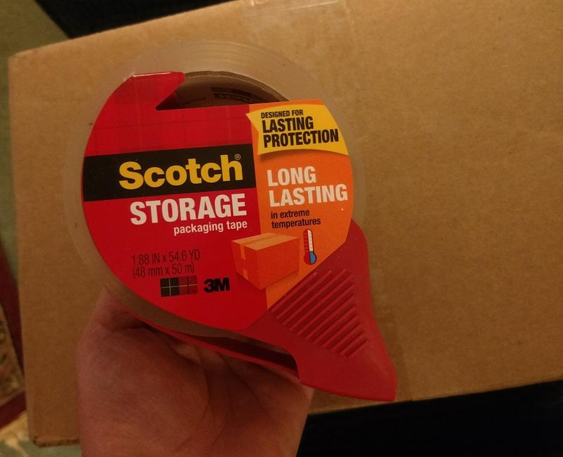 Scotch 1.88 in. x 50 yds. Shipping Packaging Tape 141-WD-PDQ - The