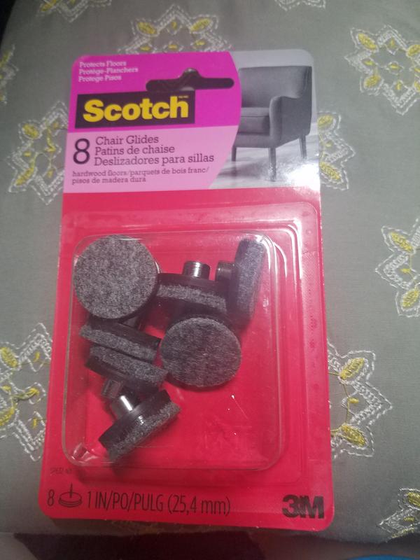 SCOTCH DESLIZADORES PARA MUEBLES, 4 UND