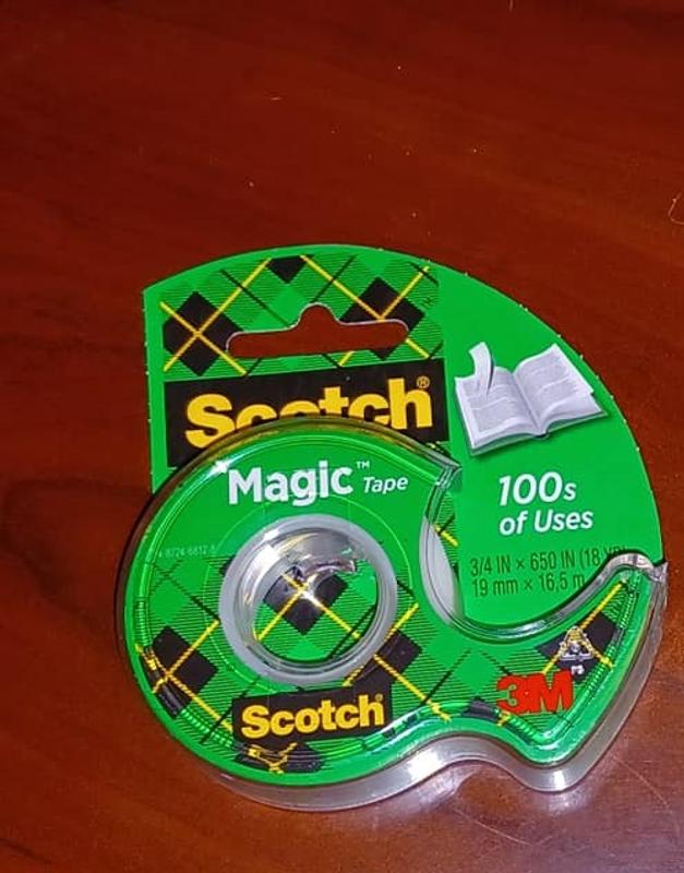 Scotch(R) Tape, 183-DM2, 3/4 in x 600 in (19 mm x 15,2 m)