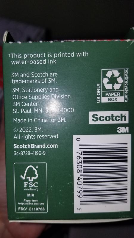 Packt by Scotch™ Paper Packing Tape, 1.92 in x 21.8 yd