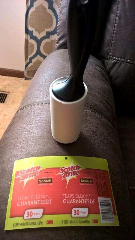 scotch brite lint brush