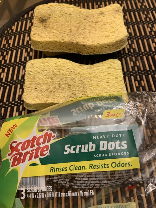 Scotch-Brite® Heavy Duty Scrub Sponge, 3 Pack