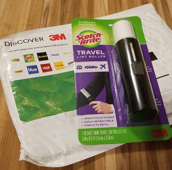 Scotch-Brite™ Mini-Travel Lint Roller Tool