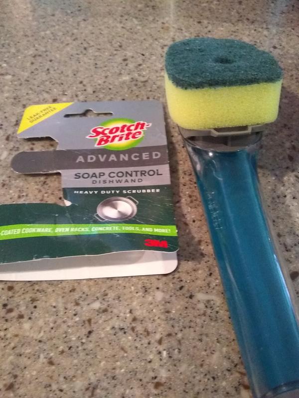 Buy Scotch-Brite Dishwand Soap Dispenser Scrub Sponge Holder