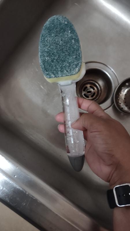 Scotch-Brite® Heavy Duty Soap Dispensing Dishwand Scrubber, 1 ct