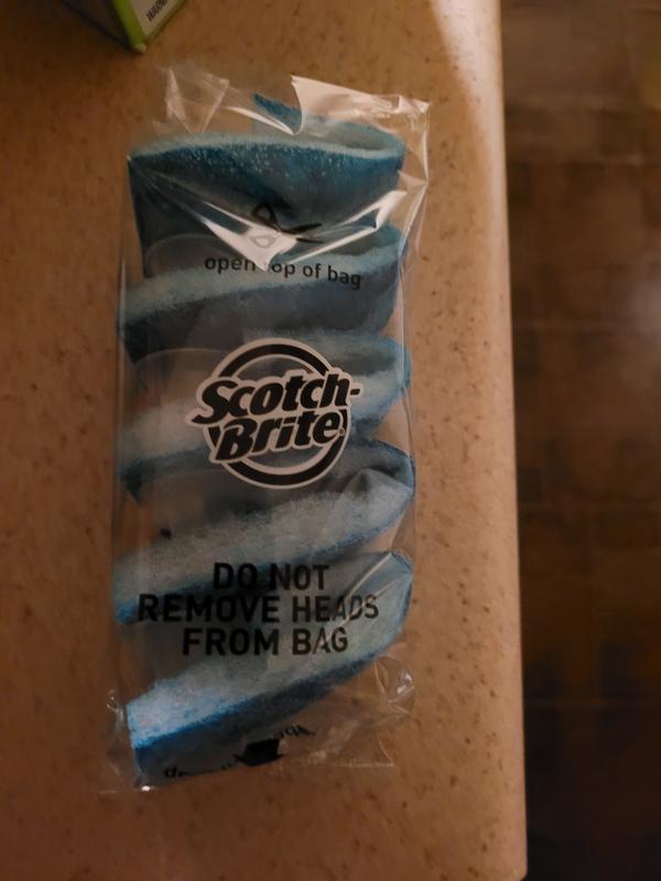 Scotch-Brite™ Disposable Toilet Scrubber Refill (18 scrubbers) 557R-18