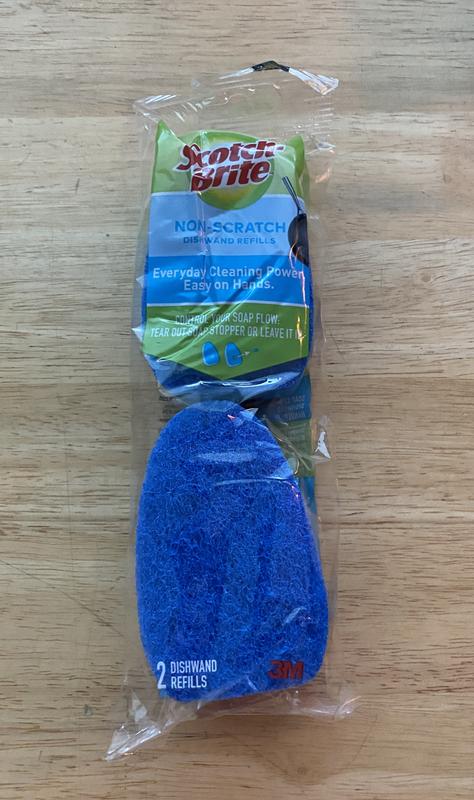 Scotch-Brite Non-Scratch Dishwand Sponge Refills, Dishwand Refills