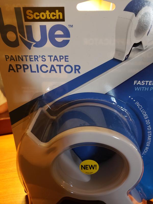 ScotchBlue Painter's Tape Applicator, Blue, with 1 Starter Roll 1.41 in. x  20 yd.