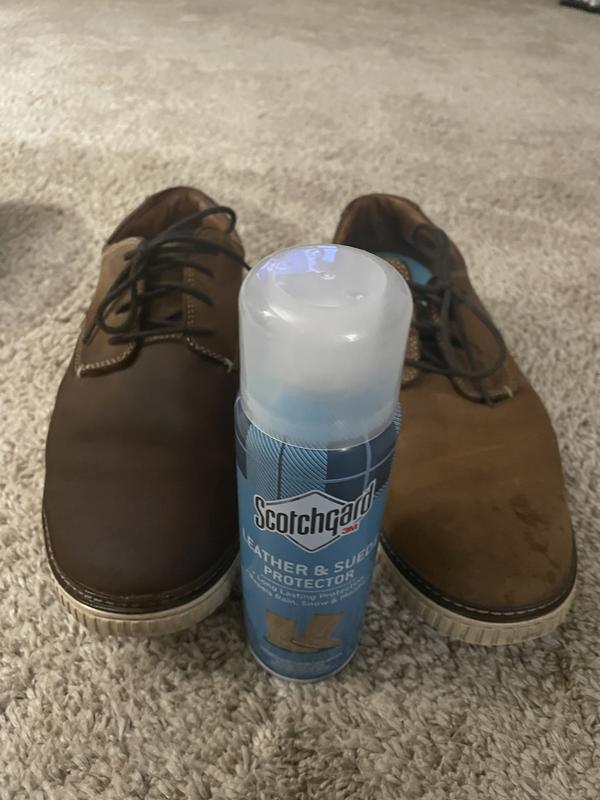 Can I use a fabric water shield on my suede shoes? : r/Leatherworking