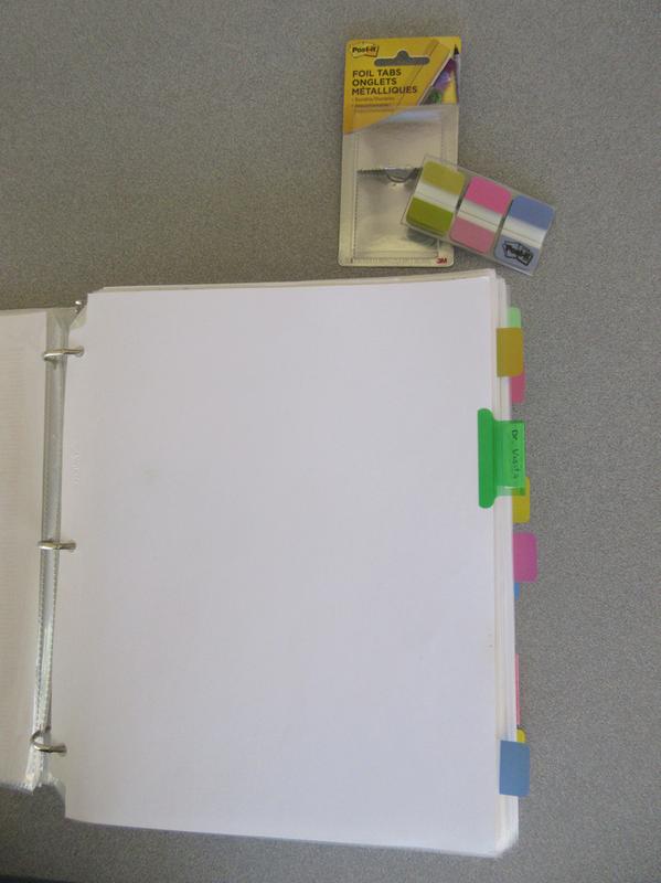 Post-it Tabs, 1 in Solid, Aqua, Yellow, Pink, Red, Green, Orange, 6/Color