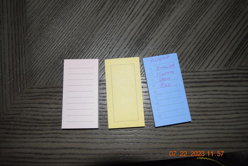 Post-it Mini List Notes NTDW-34-2, 4 in x 2.9 in (101 mm x 73 mm) -  Strobels Supply
