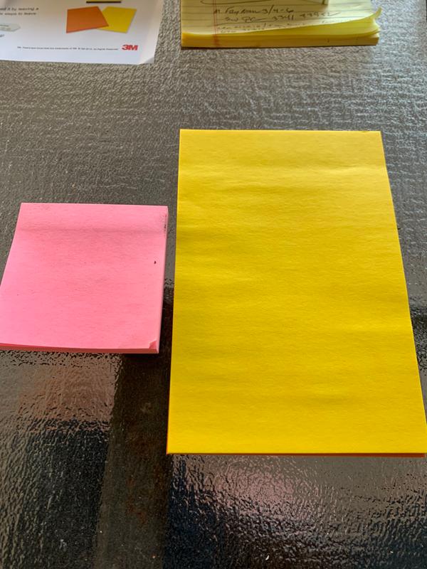 Post it Extreme Notes Holder for XL Water Resistant Sticky Notes