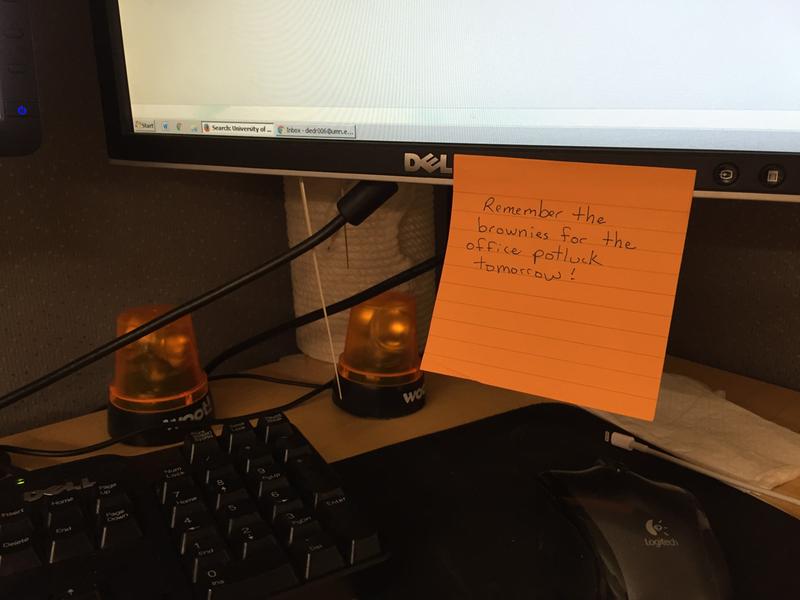 Sticks to everything!