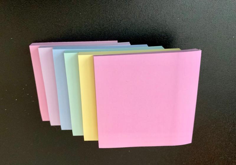 Post-it® Greener Notes Original Recycled Note Pads, 1.38 x 1.88, Sweet  Sprinkles Collection Colors, 100 Sheets/Pad, 12 Pads/Pack