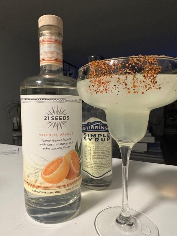 21 Seeds Valencia Orange Infused Tequila | Goody Goody Liquor