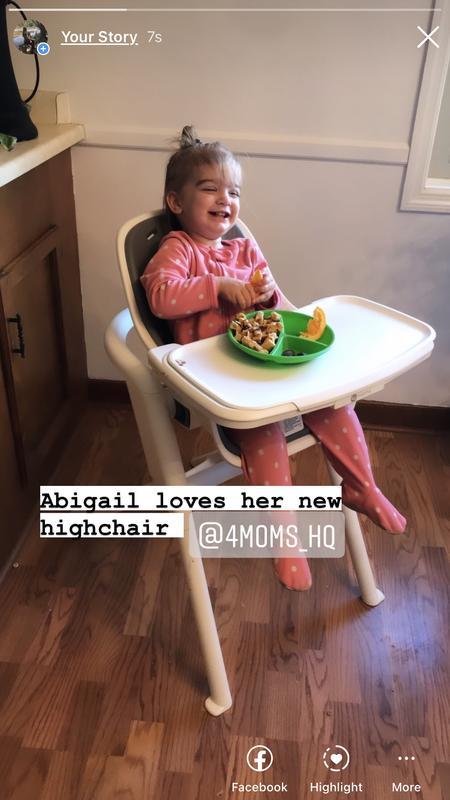 This magnetic high chair has some clever features, but it's