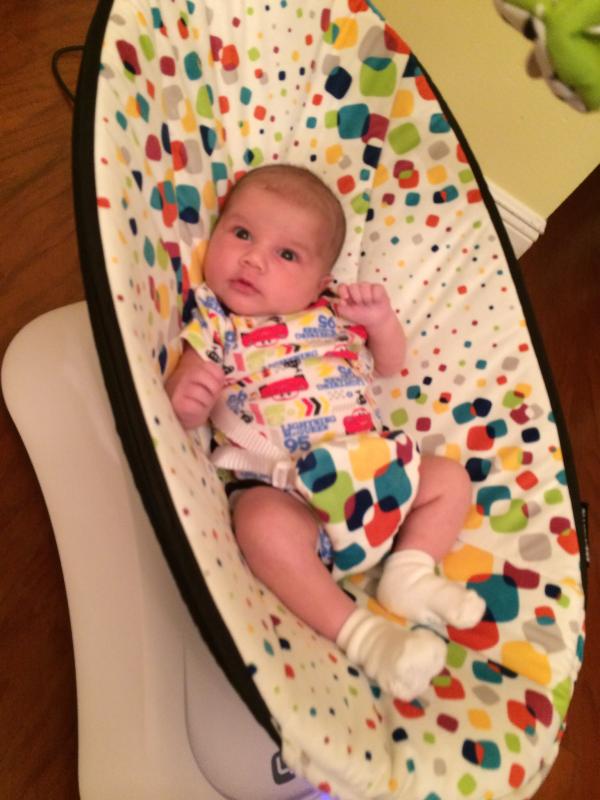 Little man loved it from the second we put him in it! :)