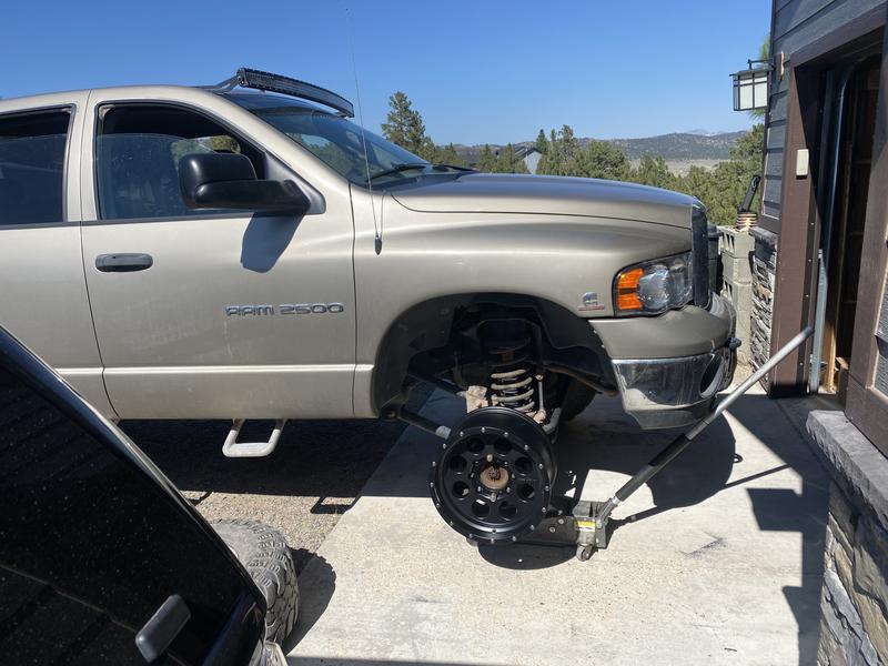 Test fit with FFS steering kit