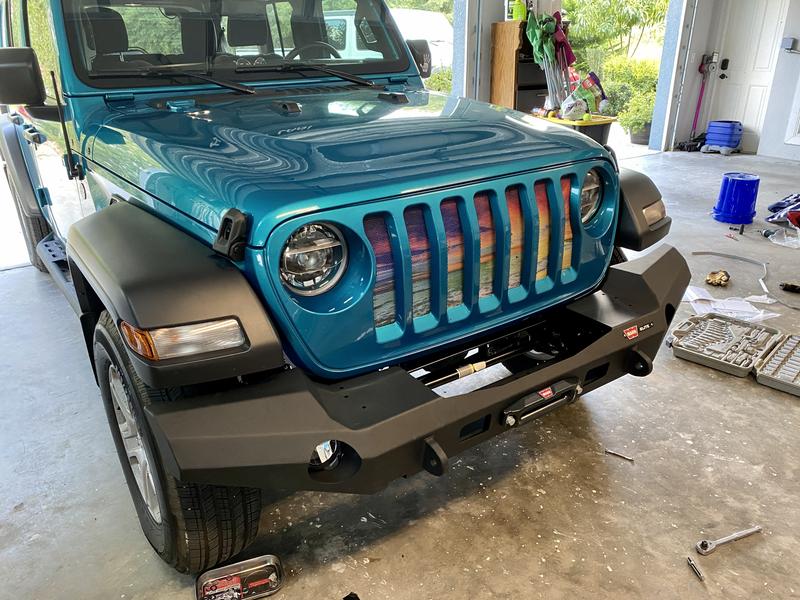 Bumper without winch