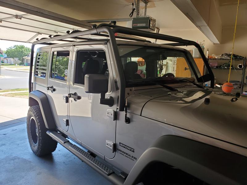 Smittybilt src roof online rack installation