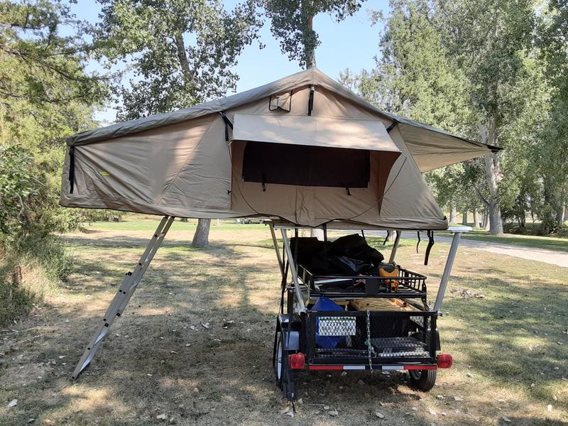 Smittybilt Overlander XL Roof Top Tent Coyote Tan 2883