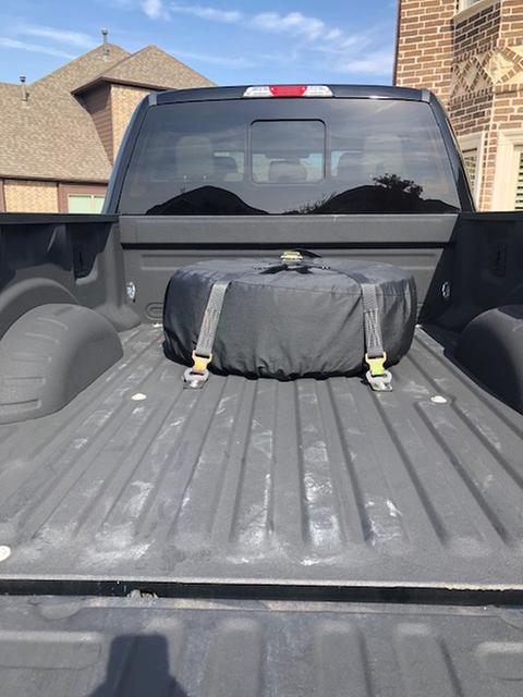 N-Fab Rapid Strap w/ Smittybuilt Spare Tire Cover