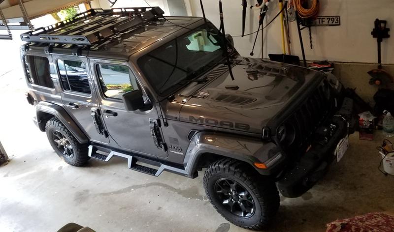 Sherpa Roof Rack Round Crossbars