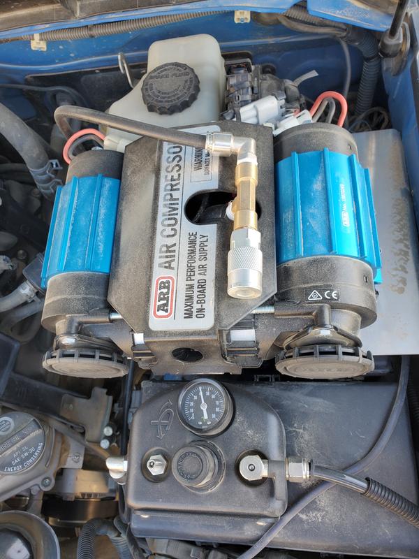 ARB On-Board Twin High Performance 12 Volt Air Compressor - CKMTA12 | 4wheelparts.com ARB On-Board Twin High Performance 12 Volt Air Compressor - CKMTA12 | 4wheelparts.com