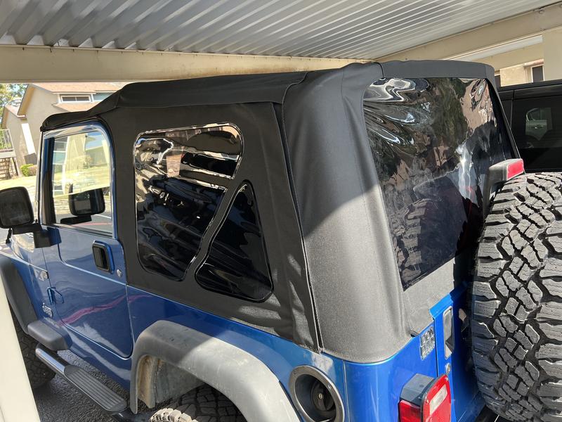Smittybilt Replacement Soft Top with Tinted Windows 9971235