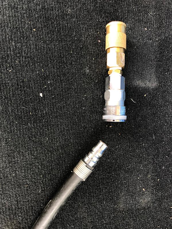 This adapter makes it so you don't have to cut off the Japanese male end to use with American air chucks.  I bought this Japanese Female Chuck on Amazon