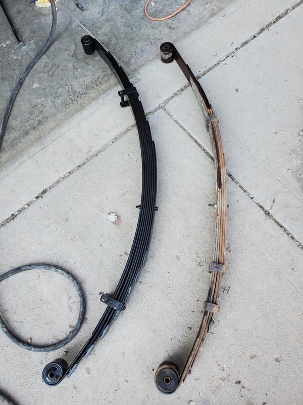 Rubicon Express Leaf Spring with Bushing HD ExtremeDuty Rear XJ 5.5