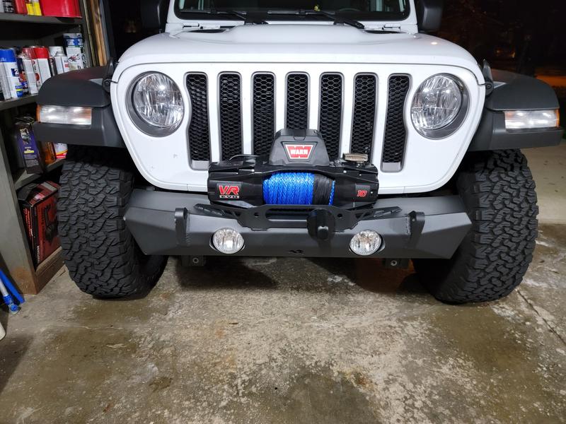 Rugged Ridge XOR Stubby Front Bumper with Skid Plate (Black) 11541.21