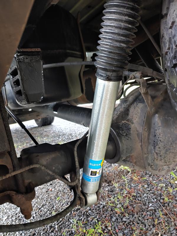 Bilstein 4 5100 Series Shocks For Most Lifted Trucks with Shock Boots