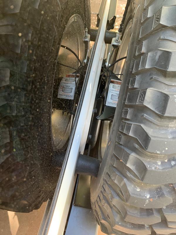 TeraFlex HeavyDuty Adjustable Spare Tire Mounting Kit