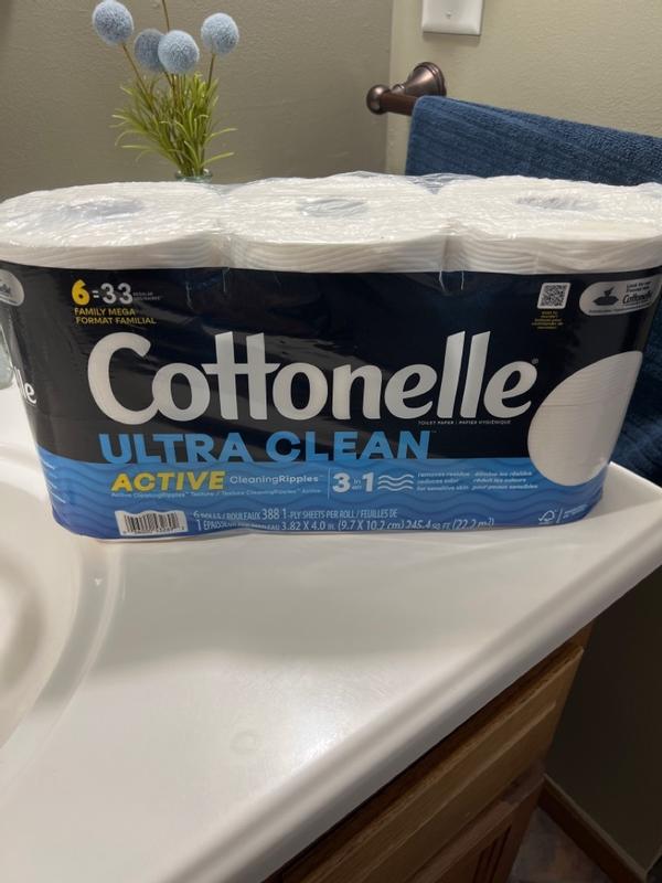 Cottonelle Ultra Comfort Toilet Paper 4 Mega Rolls (4 Mega Rolls
