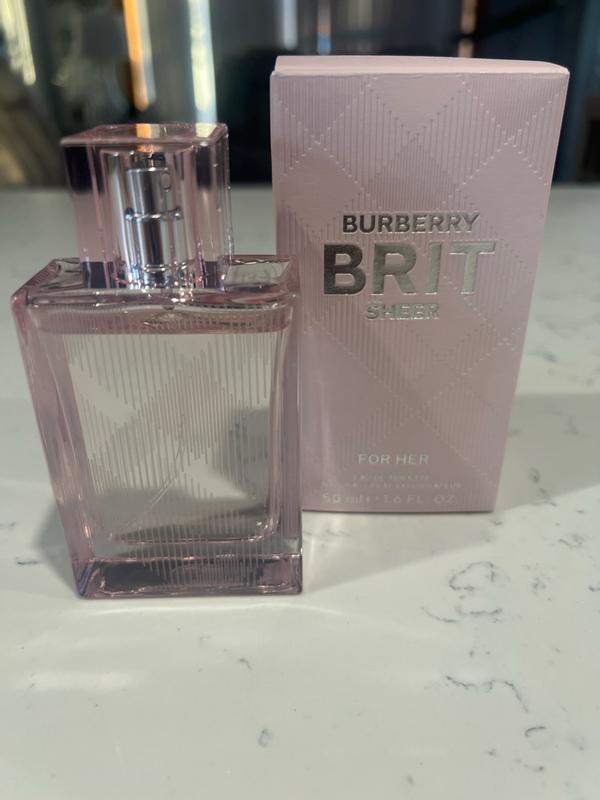 Burberry Brit Sheer Eau de Toilette Spray, 3.3 oz. - Macy's