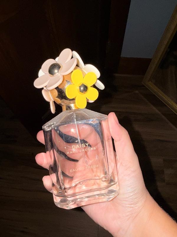 Customer photo for "Too light and floral for my taste"