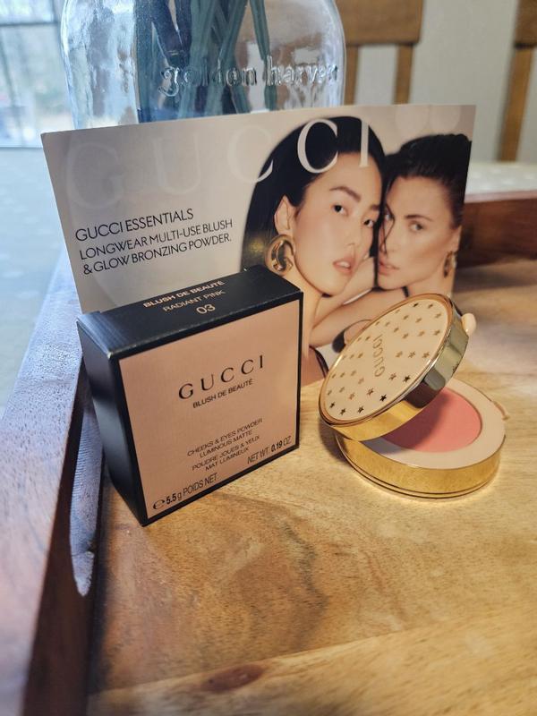 GUCCI BLUSH DE BEAUTÉ チーク ＆アイ5.5g GUCCI BLUSH DE BEAUTE CHEEKS & EYES POWDER LUMINOUS MATTE