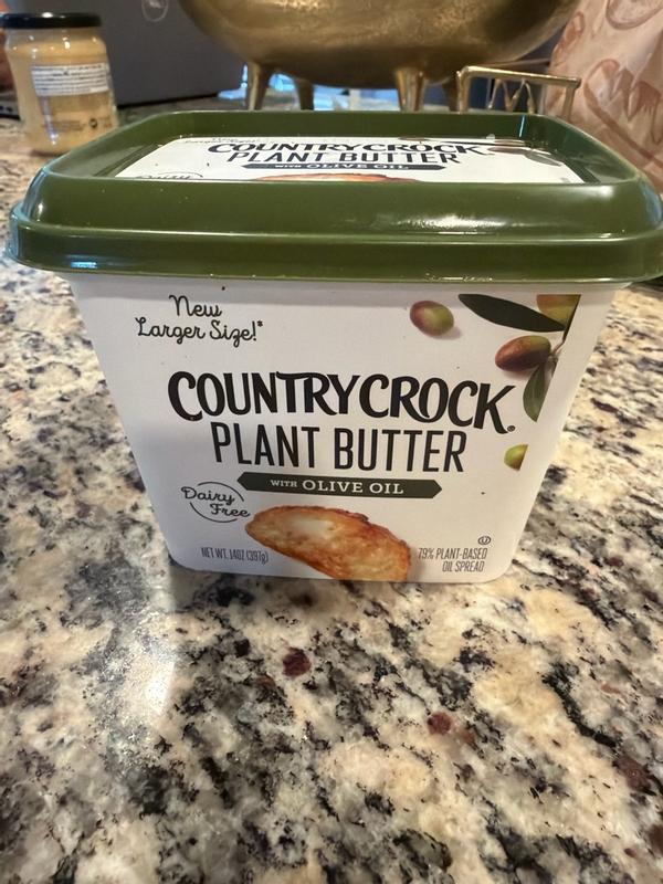 Country Crock Plant Butter tub with Olive Oil