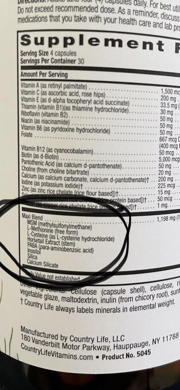 Those ingredients can be extremely dangerous to a non-healthy person