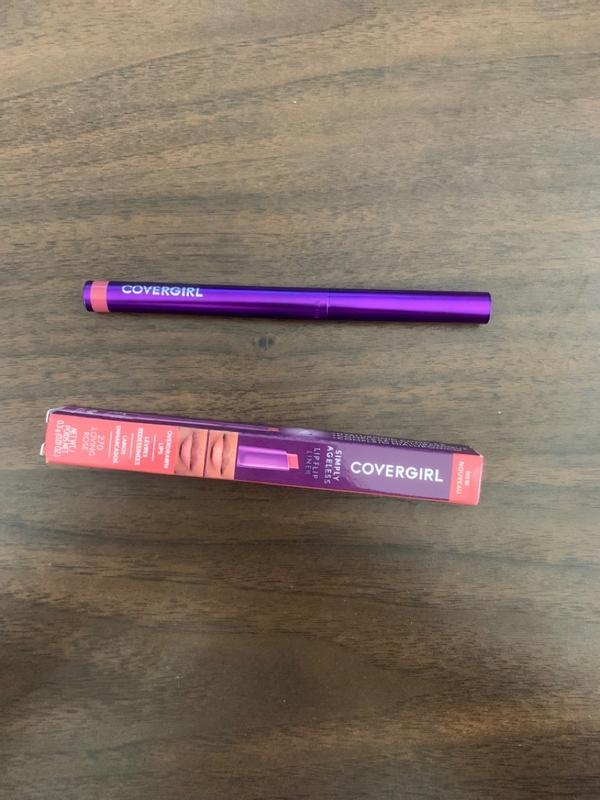 COVERGIRL Simply Ageless Lip Flip Liner, Devoted Red, Pack of 1