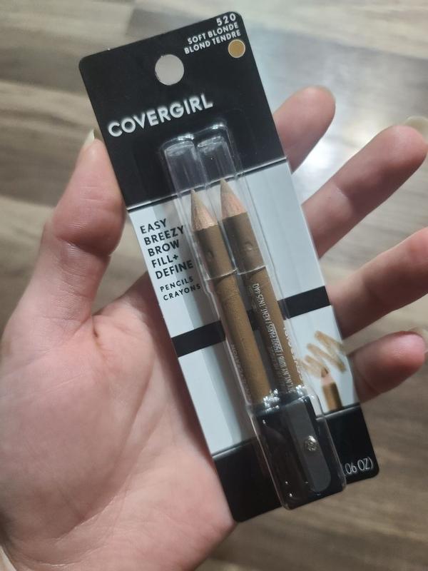 Cover Girl Easy Breezy Brow Pencils 520 Soft Blonde - 1.7 g