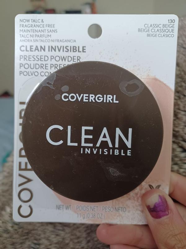 Cover Girl Clean Invisible Pressed Powder, Lightweight, Breathable, Vegan  Formula, Talc- And Fragrance-Free Light Beige - 133 - 11 g