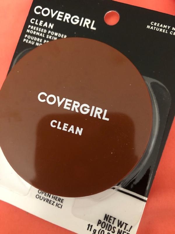 thumbnail image 2 of CoverGirl Clean Pressed Powder – Shade 120 Creamy Natural – Oil-Free, Cruelty-Free Face Powder 2 of 5